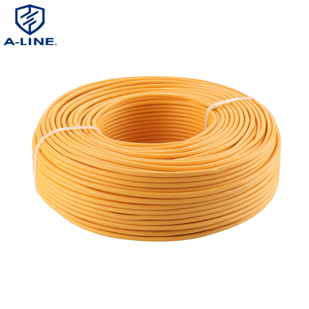 Tripção fácil e corte VDE 450/750V Fio elétrico de cobre sólido 