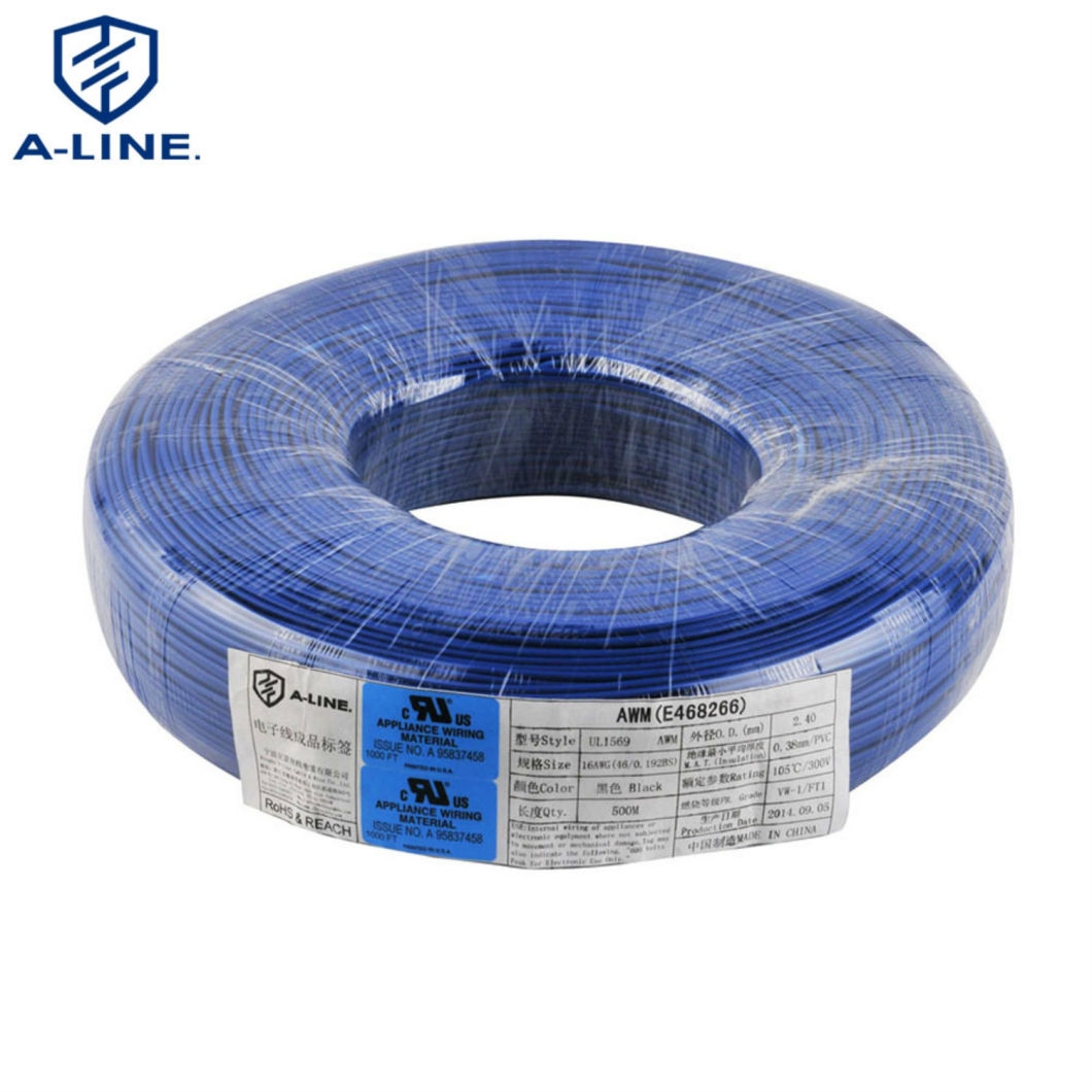 Ul 1569 30-10 AWG Fio elétrico de cobre de 