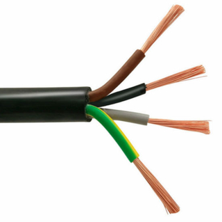 Kawat Listrik Tembaga Terdampar 300/300V H03VV-F Berisolasi PVC Ramah Lingkungan