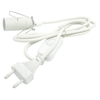 AC nap&aacute;jec&iacute; kabel s 303 sp&iacute;načem a drž&aacute;kem E14 schv&aacute;len&yacute; VDE