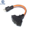 Kuzey Amerika Standart Kapalı A&ccedil;ık Ağır Hizmet Uzatma Kablosu 10/3 AWG SJTW 15A 125V 1875W