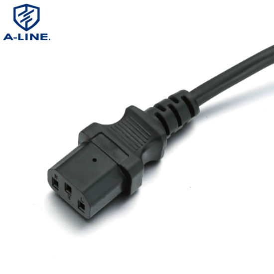 VDE Approved 3 Pin UK Power Cord with C13 Connector
