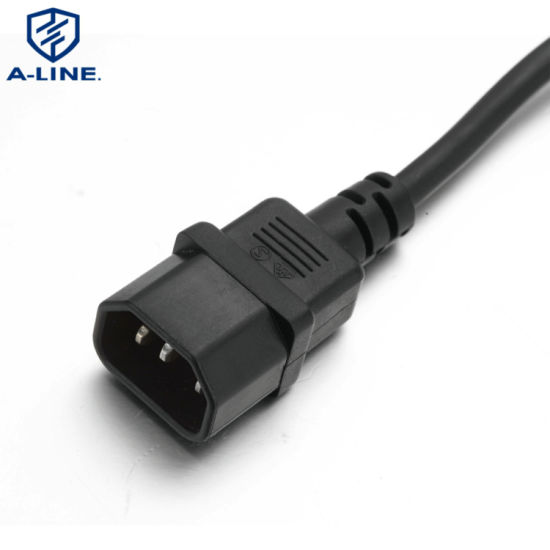 VDE Approved PVC Insulated 10A C13 C14 Connector Power Cord