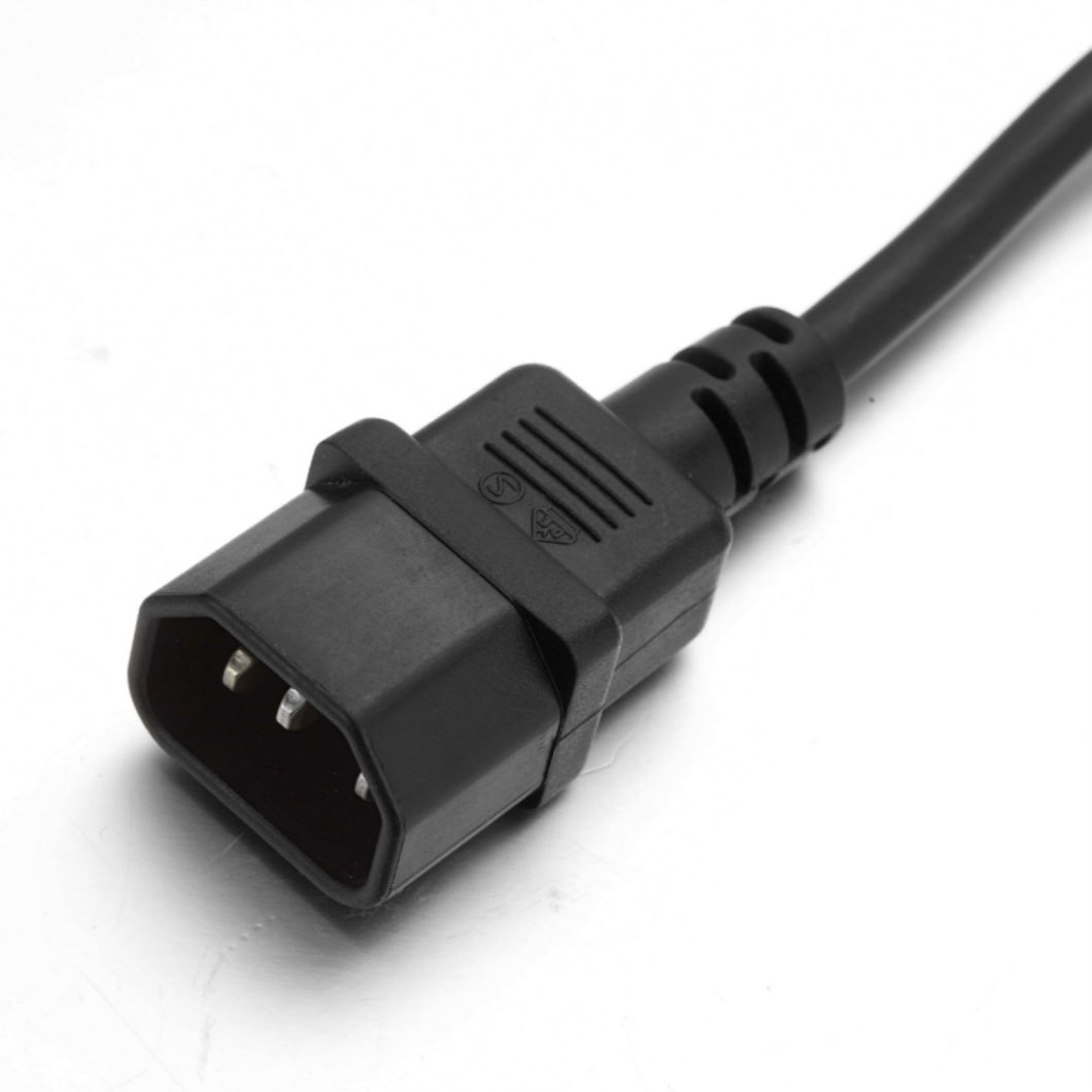 APROVADO PVC Aprovado PVC Isulado 10A C13 C14 CONECTOR DE CONECTEÇÃO DE CONECTOR POVENCIONE