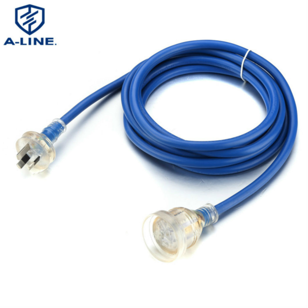 Factory Price Australia 10A 250V Cordão de extensão com LED Light 