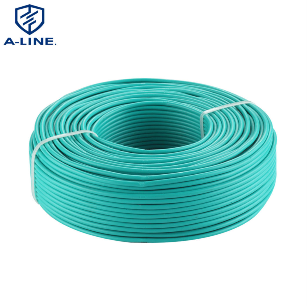 Durável e seguro VDE aprovado por 450/750V PVC Fio elétrico isolado 