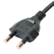 India Two Pins Power Cord