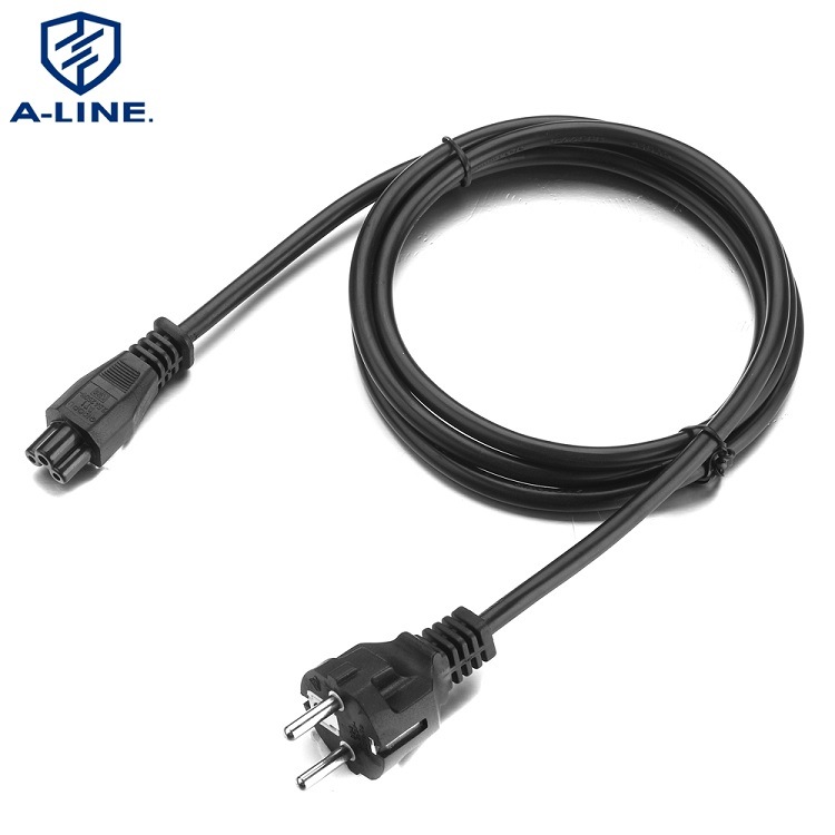 VDE Aprovado 3 pinos CANTO DE POVELA DE AC STILTA COM CONECTOR C5 