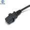 European 3 Pins AC Power Cord Straight Angle with C13 Connector