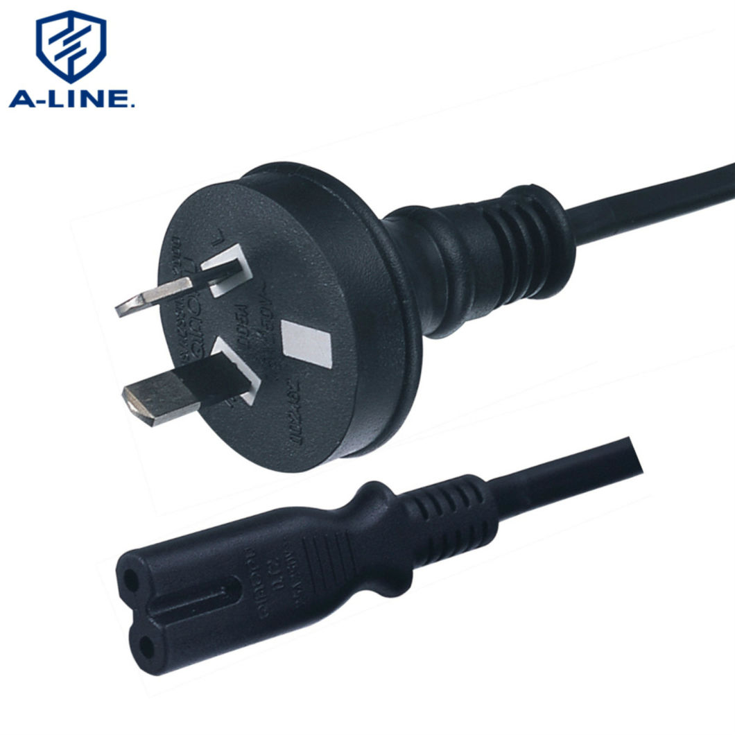 2 pinos 2.5A Australian Extension Cord Factory SAA Aprovado