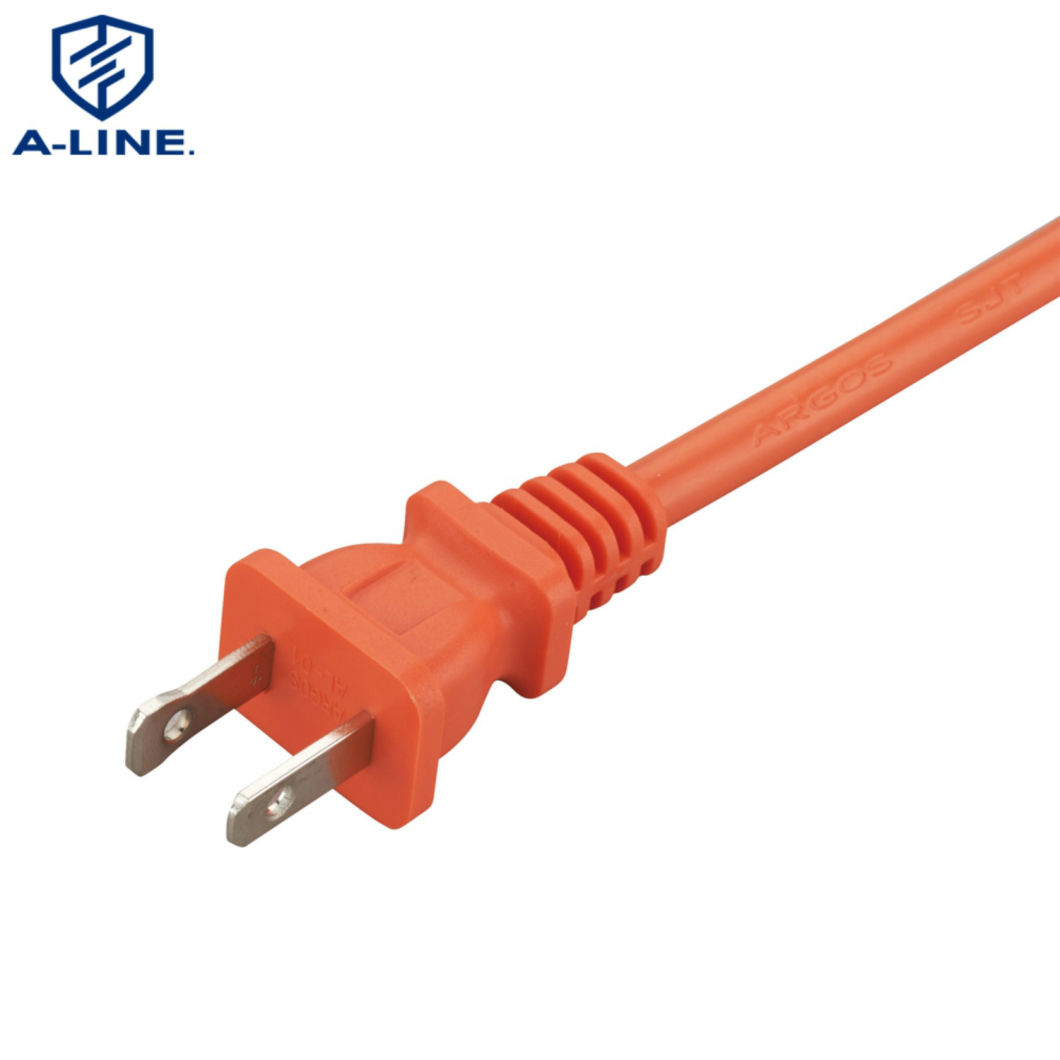 Ul Aprovado Cabo de alimentação de 2 pinos com conector C7 