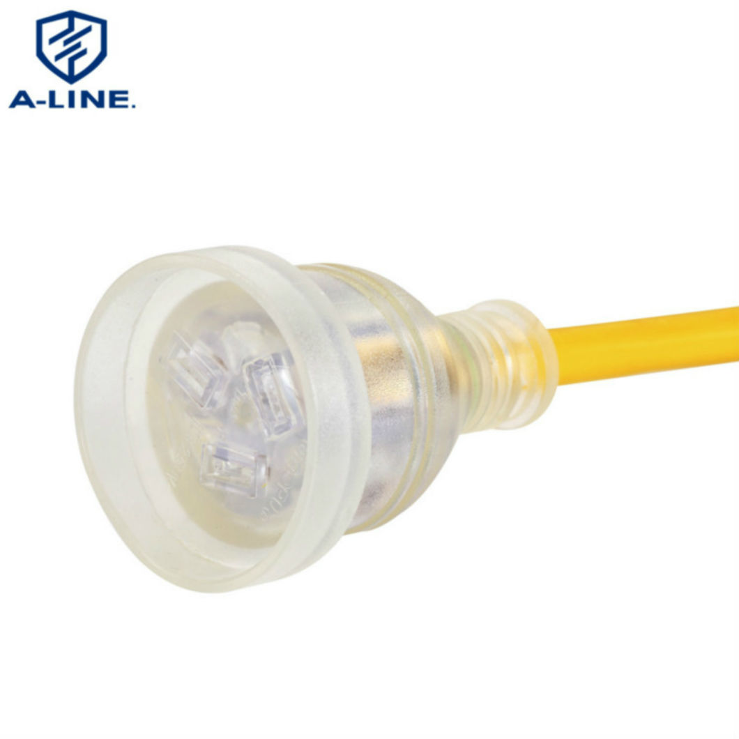 Factory Price Australia 10A 250V Cordo da luz LED com luz LED