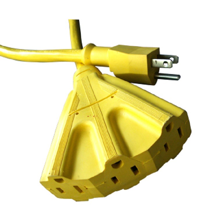 Us 3-Outlets Strip Faixa Power Extensão Ponto de chumbo 