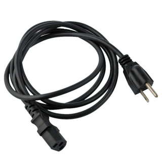 Kami Kabel Listrik AC Ekstensi 5-15p 125V 3 Pin Tahan Air