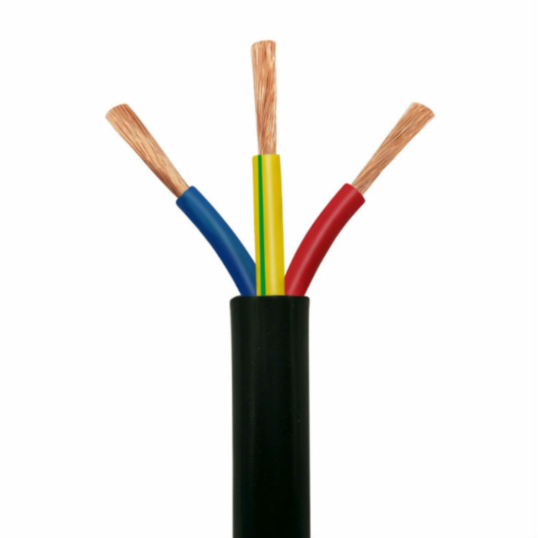 AMBIENTALMENTE PVC Isolado 300/300V H03vv-Freta de cobre de copo de tenda 